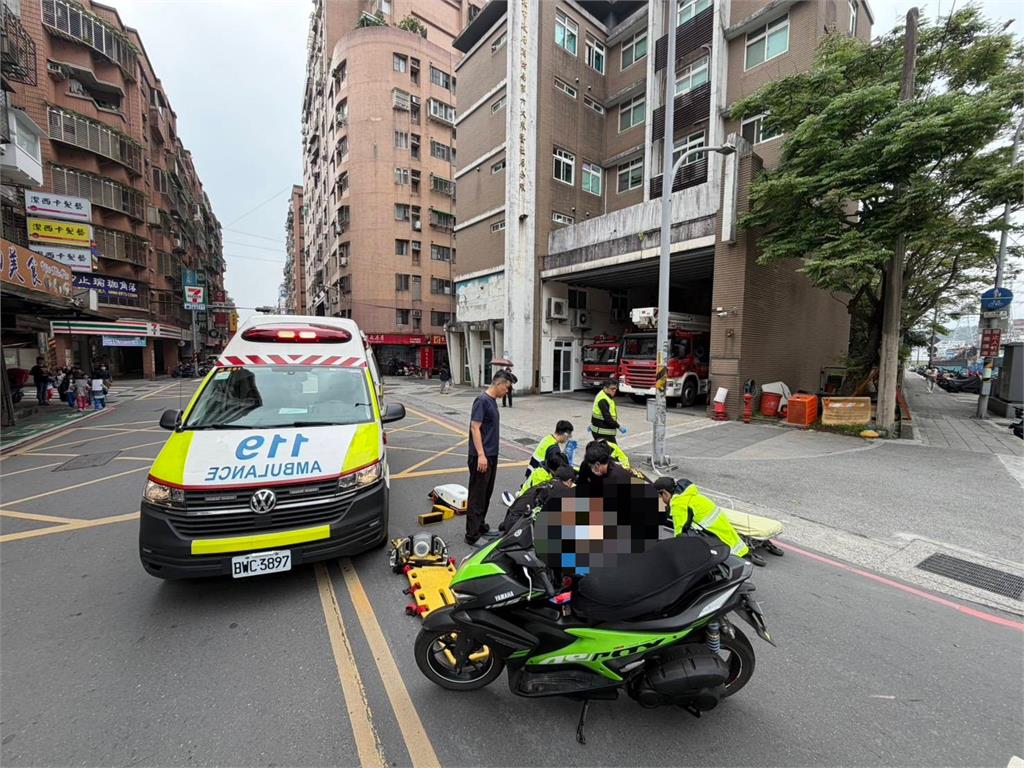 快新聞/嚇!汐止73歲騎士失控「重摔倒地」 命危送醫搶救中