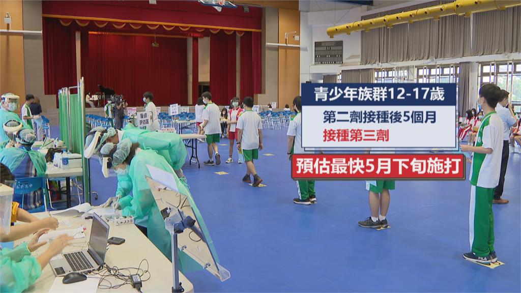 疫情升溫催出打氣！台北車站民眾排隊打疫苗