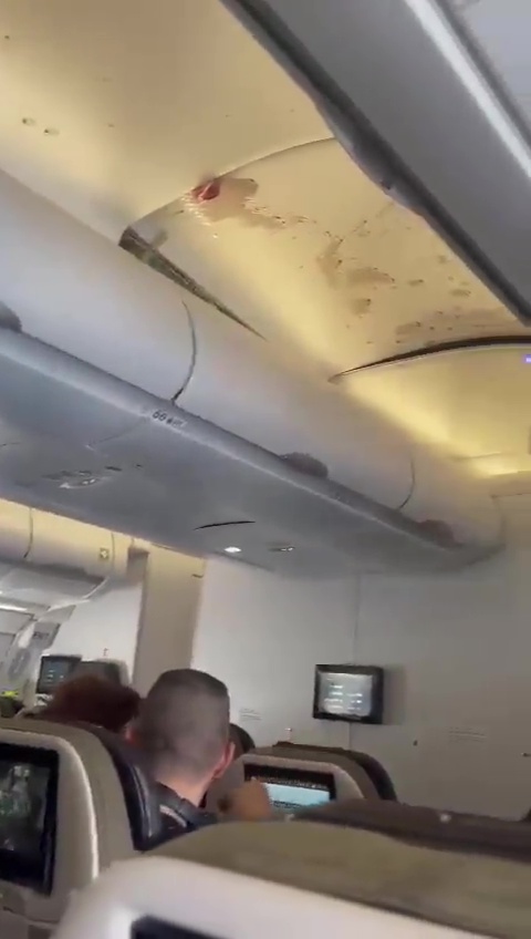 托盤食物橫飛！客機遇大亂流「劇烈搖晃」釀10人傷　乘客嚇壞求生