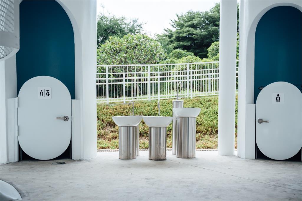 喜迎雙十!文心森林公園「親子小白宮」公廁啟用 打造最懂孩子的友善空間