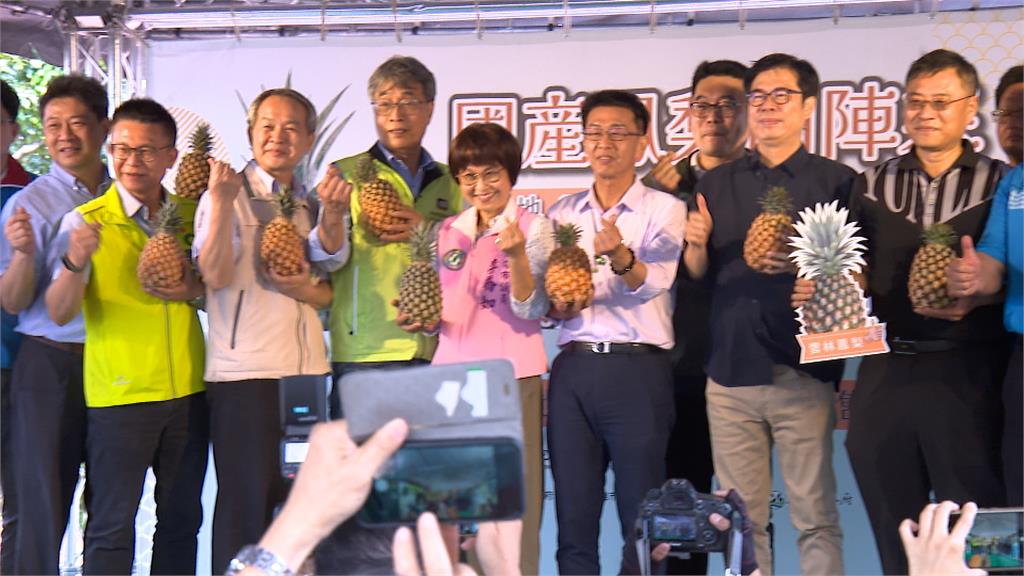 推廣鳳梨!農委會攜手高市府 邀請6大鳳梨產地縣市聯合展售