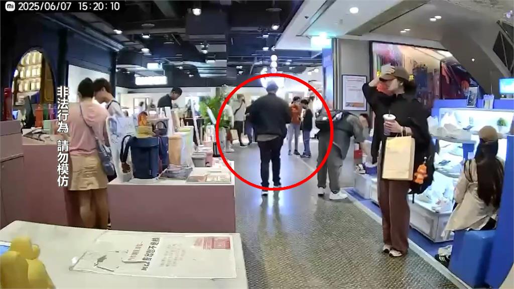 囂張竊賊支開櫃姐行竊! 5天連2偷足跡遍雙北桃園