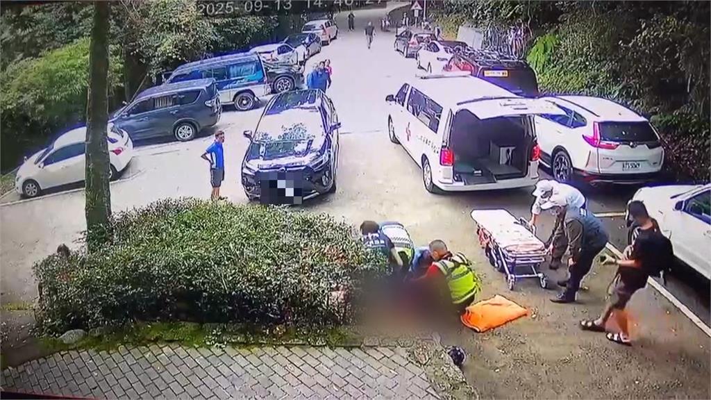 雪見停車場死亡車禍!　新手駕駛疑會車不慎緊張撞單車騎士