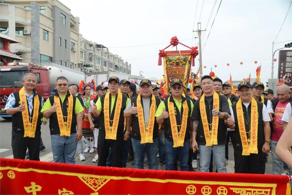 台中浩天宮大庄媽北港徒步進香圓滿 四聖母頭香會熱鬧迎駕