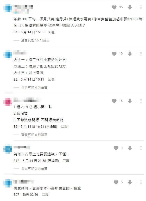 30歲百萬年薪買「中壢二手屋」後悔嘆:喘不過氣!驚人開銷全網看傻