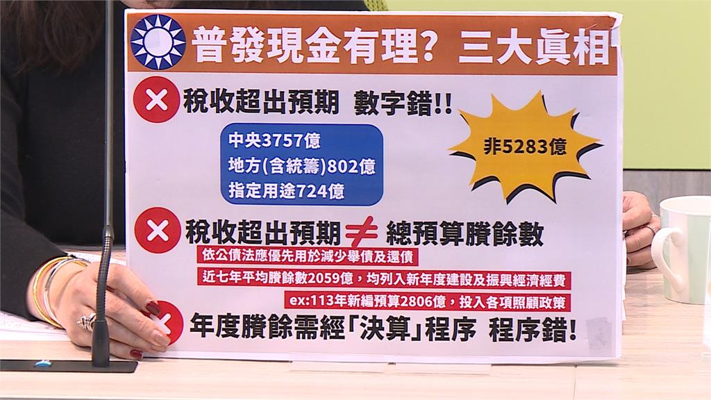 國民黨主張還錢於民普發1萬 民眾真實反應曝光:未來還是要吐回去