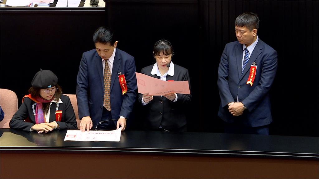 考試院人事案柯麗鈴落馬! 周弘憲、許舒翔成新任考試院正副院長