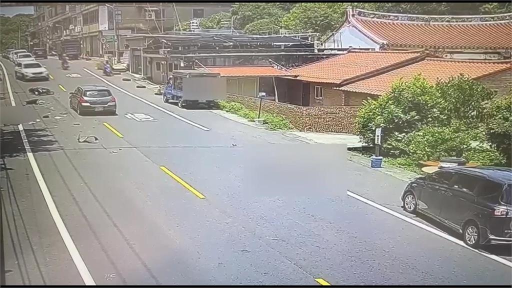 竹縣新埔女駕駛逆向撞死男騎士　「二度倒車」想掩蓋逆向事實