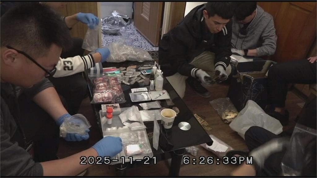 刑事局破摩鐵製毒場! 毒販逃逸挨轟8槍 逃30小時落網