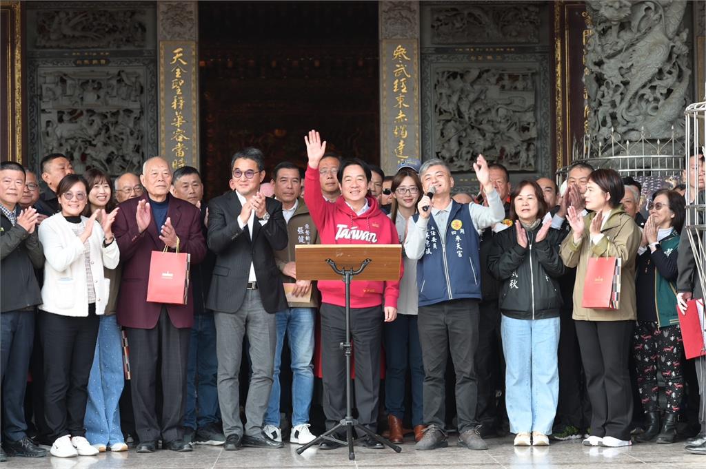 快新聞/人氣夯!走訪雲嘉發放福袋 賴總統示警:中國併吞台灣企圖未改變