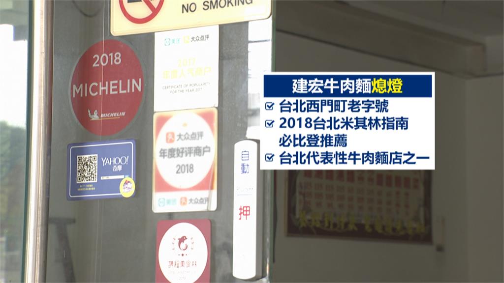 老店也撐不下去了...　阿潘廚房.建宏牛肉麵.蒙古烤肉都歇業