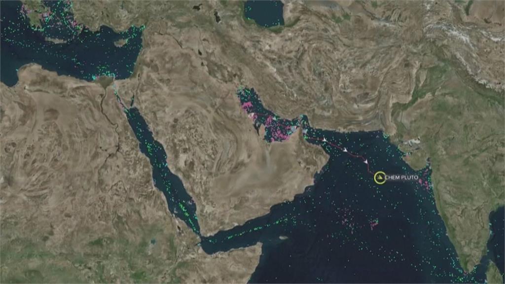 印度洋油輪遭無人機攻擊　美國國防部：伊朗發射