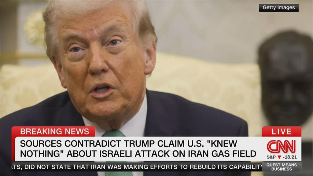 美軍F-35戰機疑遭伊朗擊中迫降 川普嗆「美軍已摧毀伊朗一切」