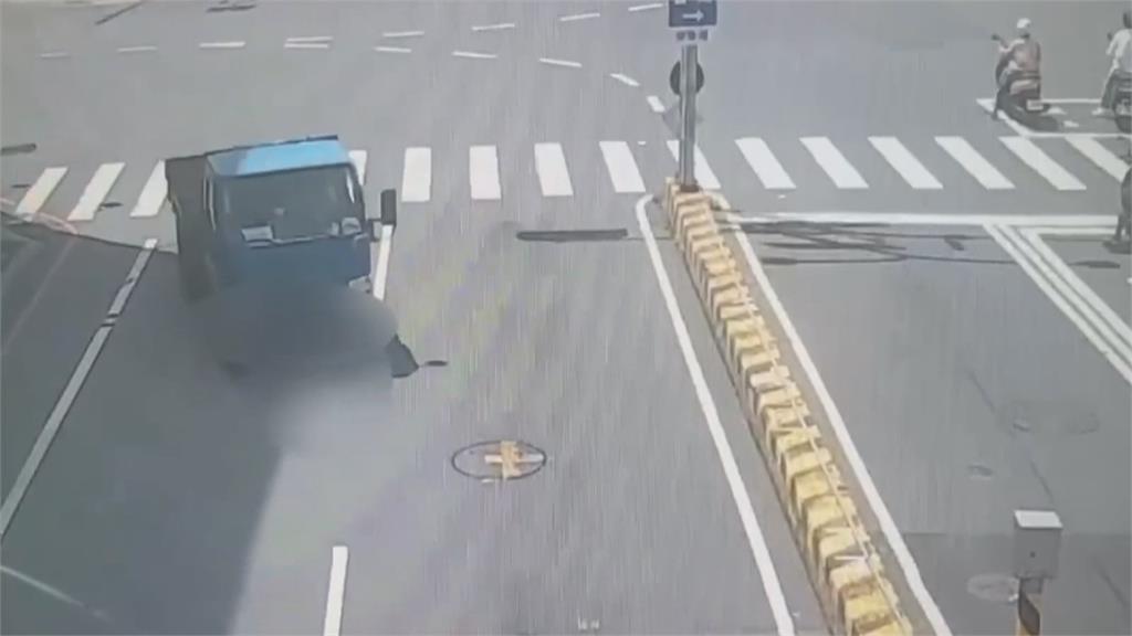 台南貨車司機求愛遭拒持刀傷人　燒車滅證燒到自己還跳溝釀骨折