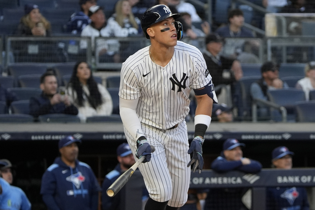 MLB(影)/紐約雙雄分獲4月份MVP!法官賈吉第10度入選 追平前輩A-Rod
