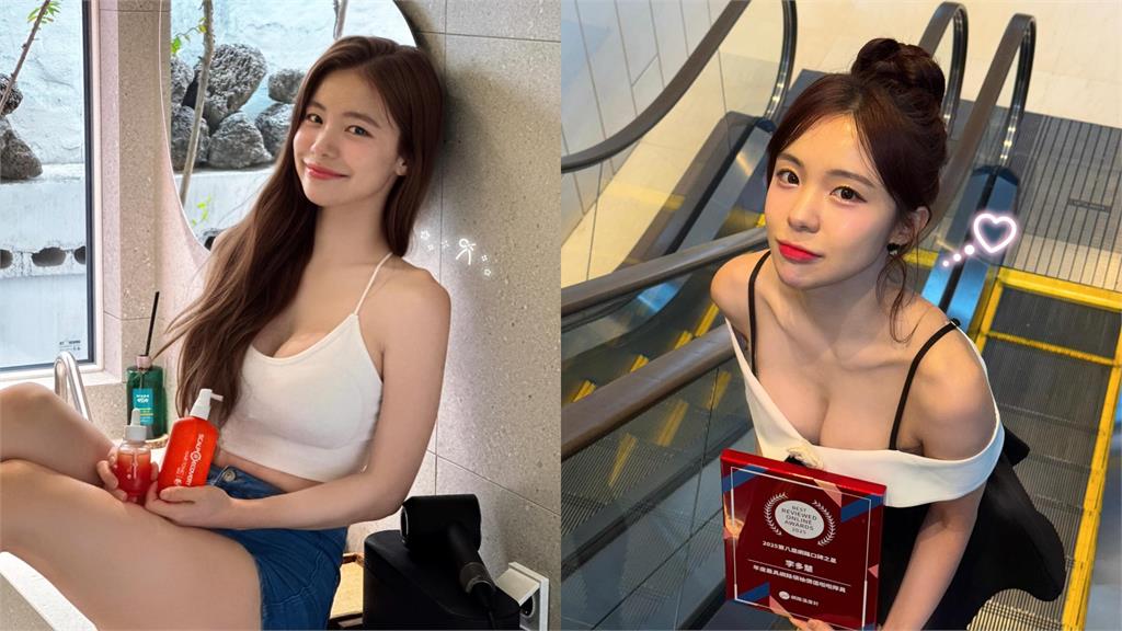 李多慧台中高鐵站耍辣!衣服穿太貼「炸出雙胞胎」16秒晃片震撼百萬人