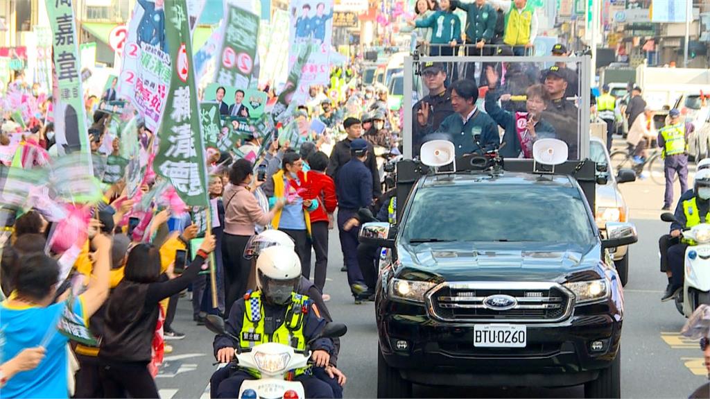 賴蕭配「選前之夜」熱血登場！　　週四凱道護國.週五板橋