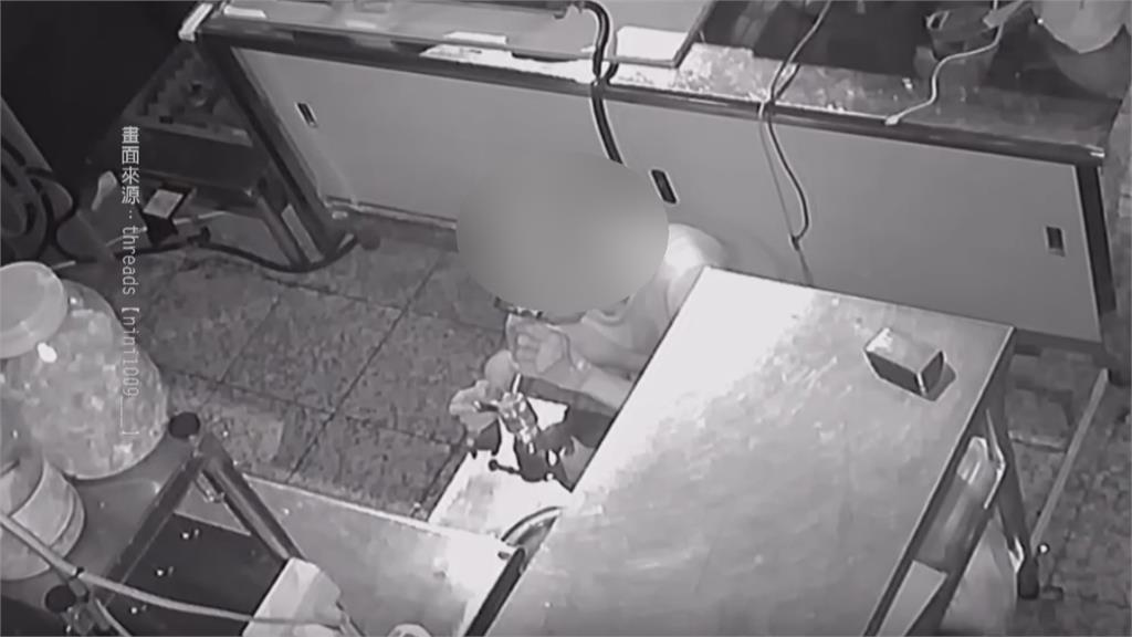 監視器變抓人直播　男女深夜亂闖店吸毒被逮