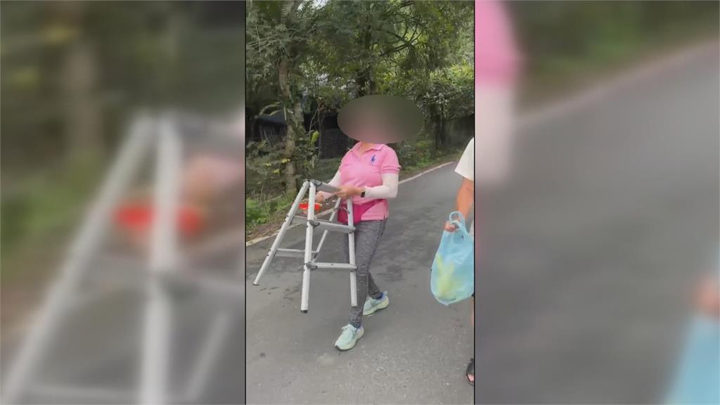 奮起湖珍稀蘭花險遭竊取　可疑男女自備梯子辯修剪雜枝