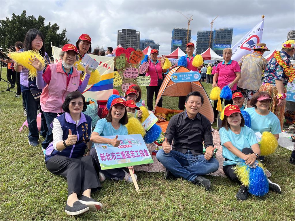 志在新北.讓愛同行 新北市舉辦志工日嘉年華活動傳遞志工服務精神