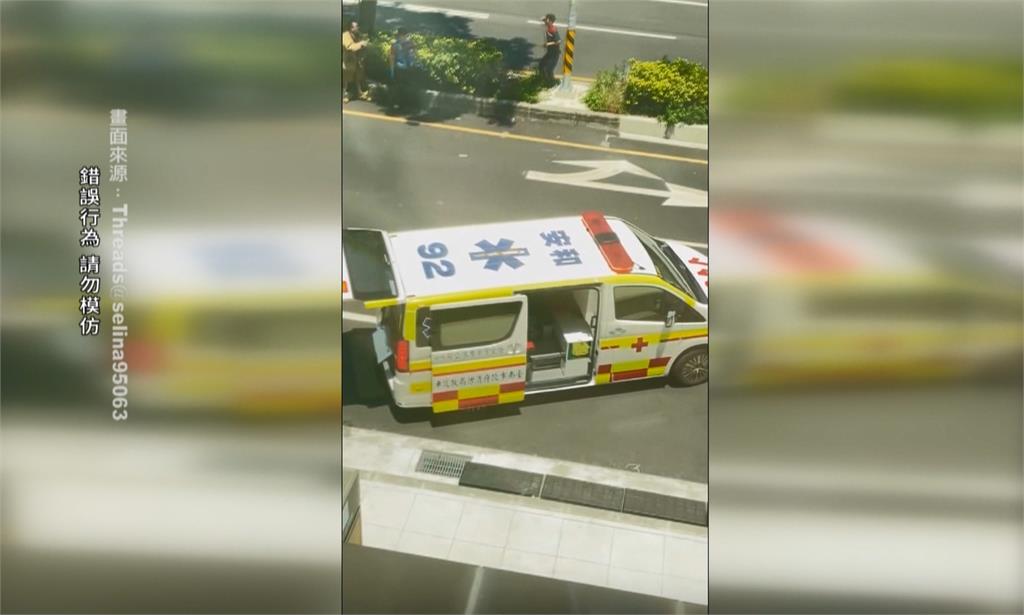 台南縱火砍人案! 莽男持斧傷3人 劫走救護車逃逸被逮