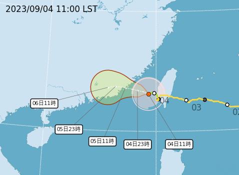 快新聞／本島最快今下午脫離海葵颱風暴風圈！　「鴛鴦」恐形成預測路徑出爐