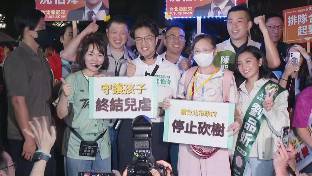 快新聞／下雨也擋不住熱情！「洋流」買爆師大夜市　沈伯洋幽默回藍營舊帳
