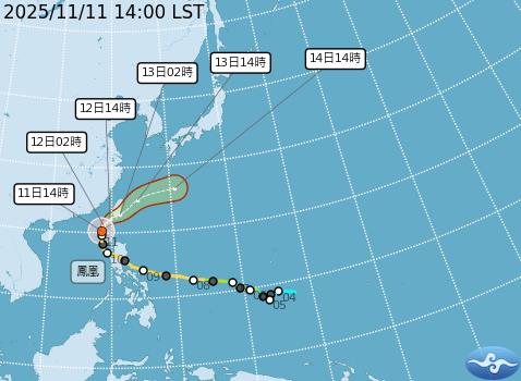 快新聞／鳳凰颱風來勢洶洶！10縣市風雨強度預測「已達停班課標準」