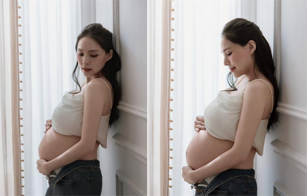 熊熊懷孕6個月「中空上陣」炸出渾圓曲線！激辣近照震撼網：珍貴畫面