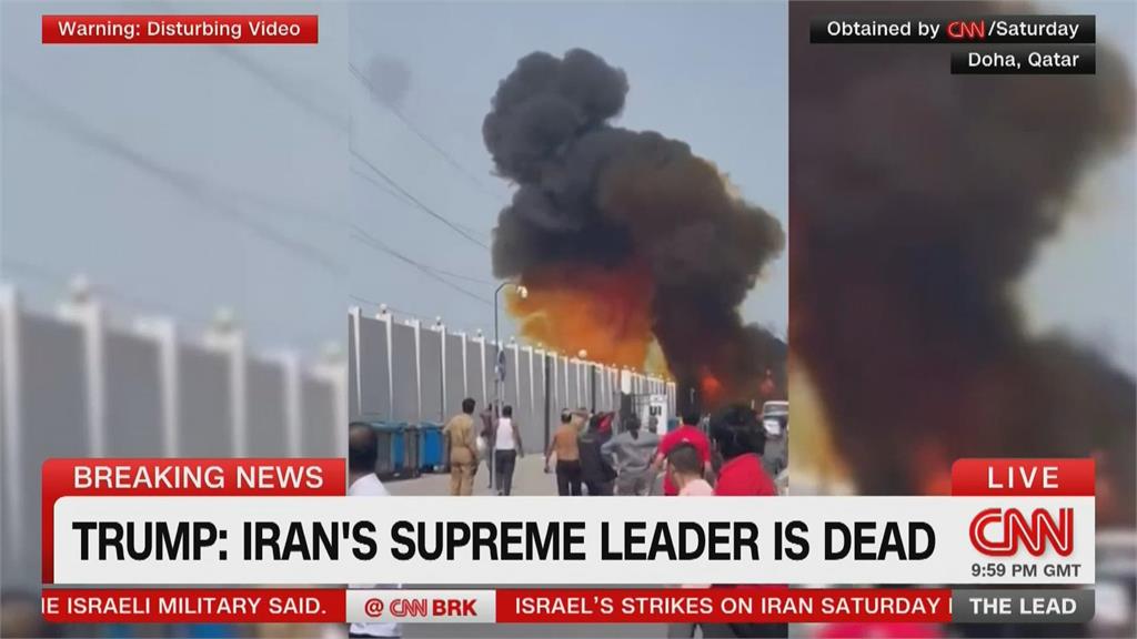 伊朗報復美以攻擊！　中東7國傳爆炸　美軍基地遭鎖定