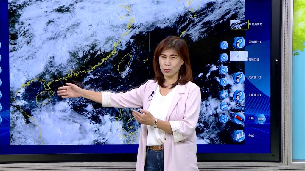 路徑曝光!「蝴蝶」生成機率增 外圍水氣「這天起」影響台灣