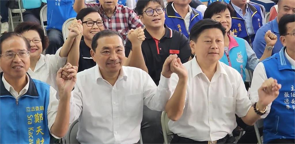 快新聞/侯友宜昔喊:黑金不能復辟 今到花蓮「破冰」傅崐萁2人互動曝光