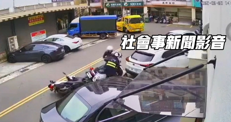 酒駕拒檢騎車逃小巷! 警車包夾逮人當場扣車開罰
