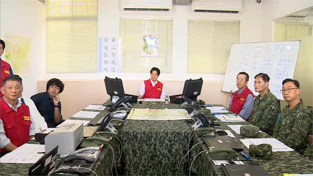 赴花蓮前進指揮所「縣府代表缺席」　賴總統急Call徐榛蔚