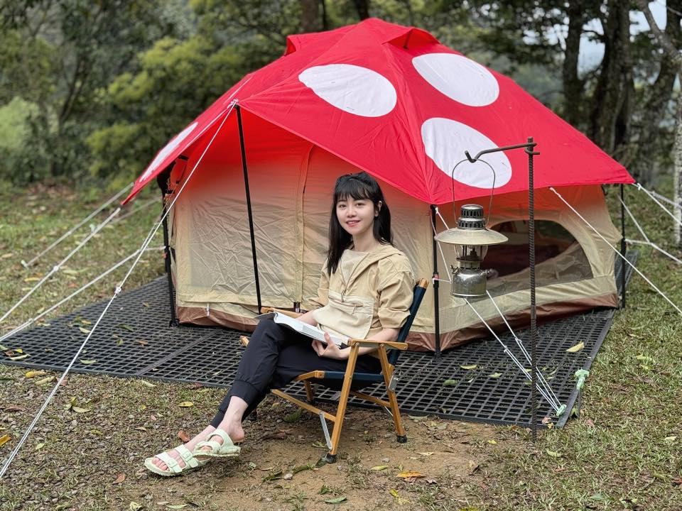 高嘉瑜野外露營大翻車!亮出「簡陋裝備」猛降溫萬網急關切:太誇張了