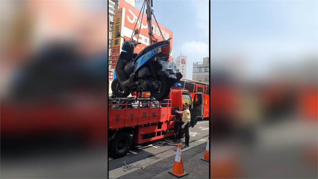 斗六火車站前執行「清道專案」　還給路人行走空間