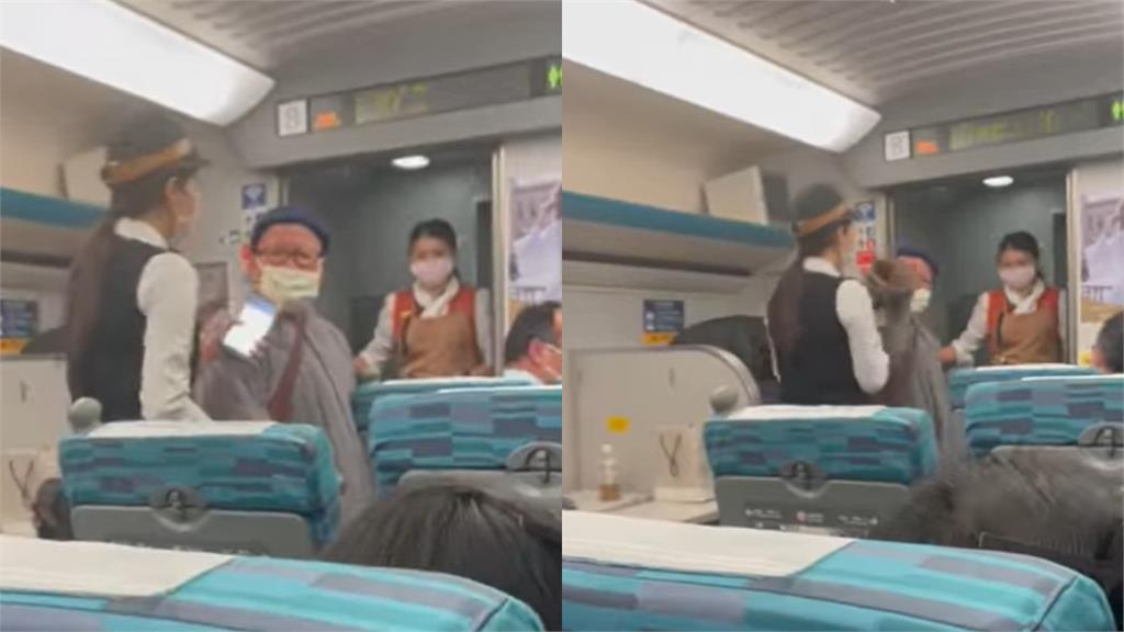高鐵遇「失控比丘尼」遭巴頭飆罵祖宗18代!網見影片歪樓:列車長好仙