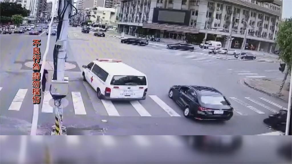 擋救護車駕駛是「她」! 供稱:太緊張、不是故意