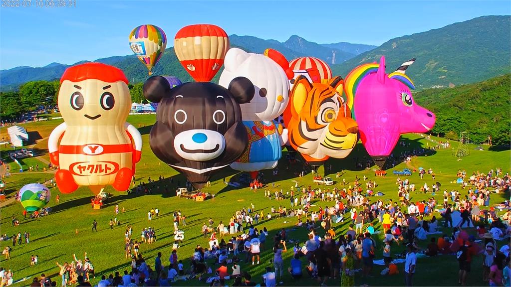 全球首場無人機吉伊卡哇展演！　台東攜手熱門IP萌度爆棚