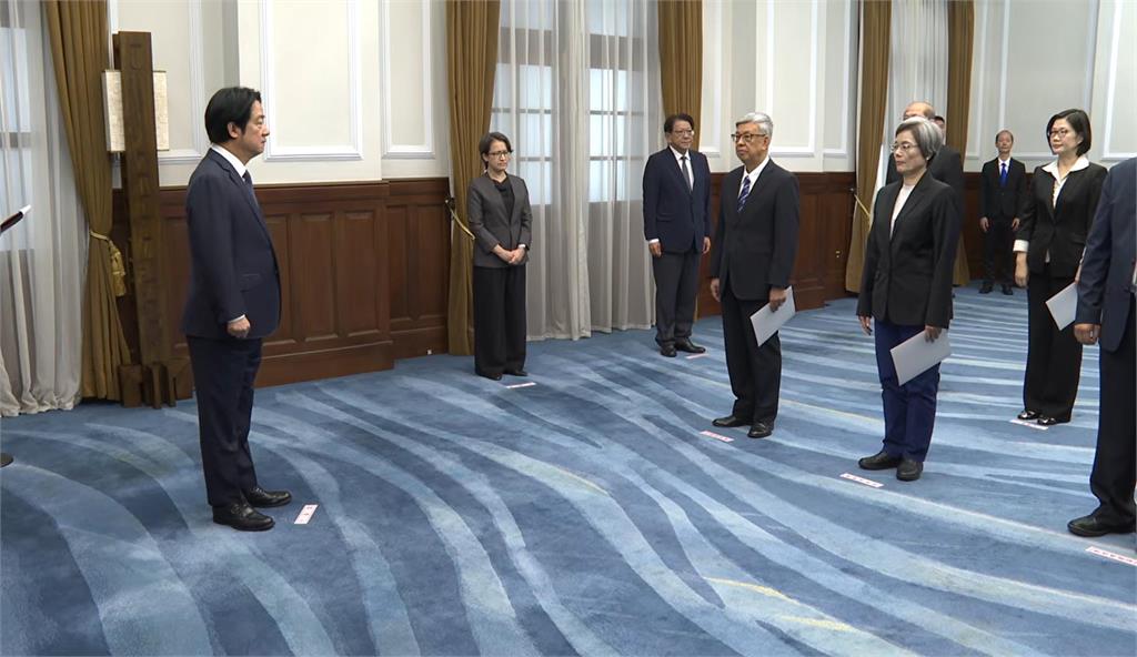 快新聞／賴清德主持新任官員宣誓！陳翠蓮接掌國史館　5人正式就職
