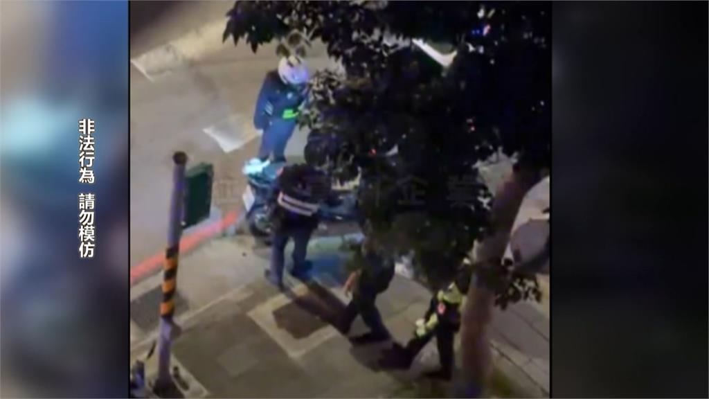 口角演變拳腳相向！　17歲女無照又酒駕　當街毆打同性伴侶