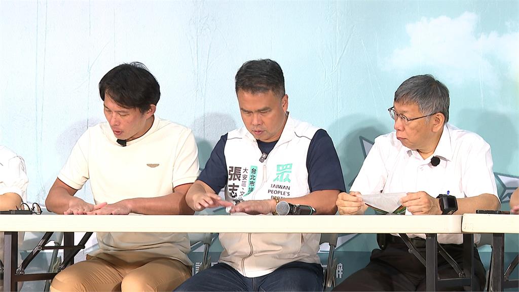 白小雞怨蔣萬安「站台像施捨」　柯文哲「這樣回應」