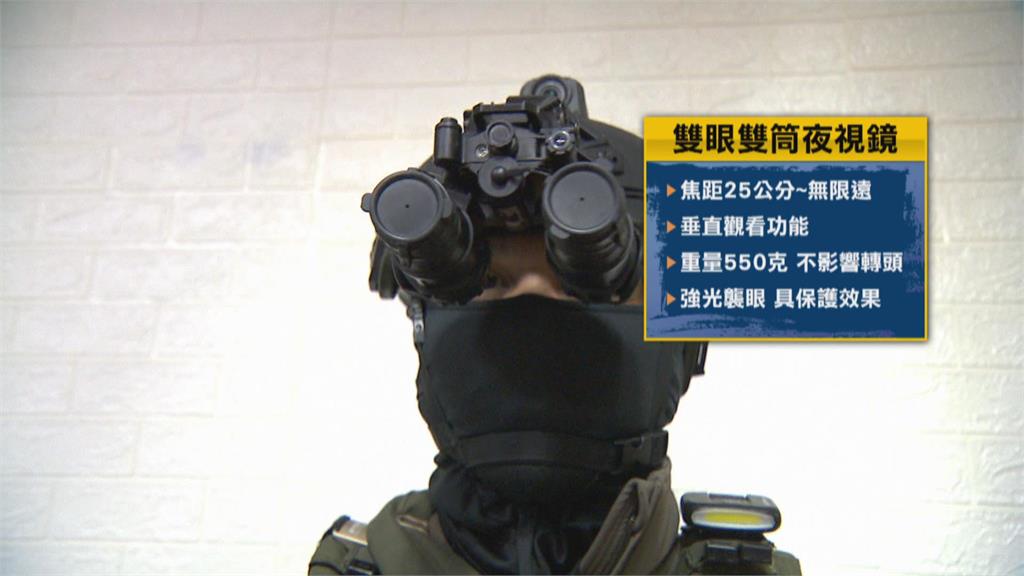 除暴特勤隊暗夜出動 紮實訓練迅速搶先機