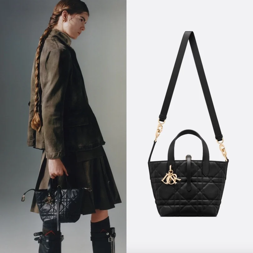 Jisoo機場穿搭搶先曬!Dior Toujours推全新直式托特包 「各尺寸分析+官網價格」整理