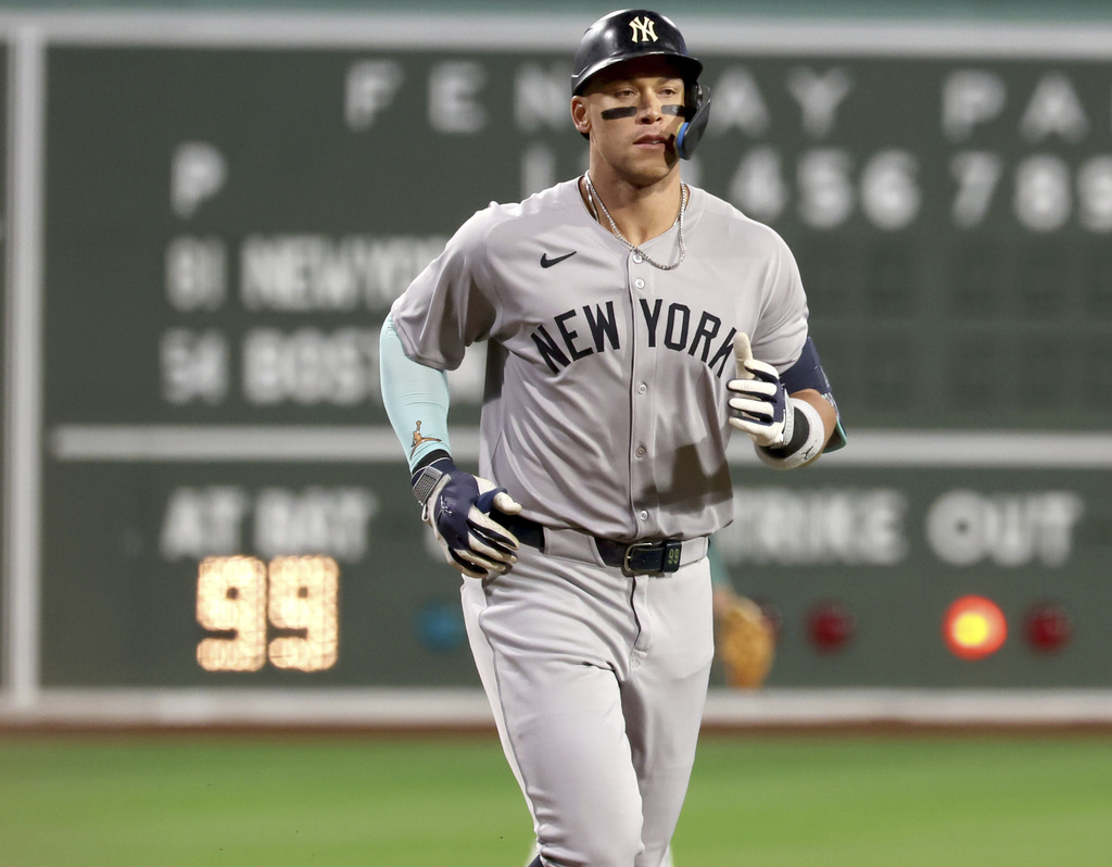 MLB(影)/法官賈吉本季第48轟出爐!最近6戰打出5轟 連兩季50轟M2