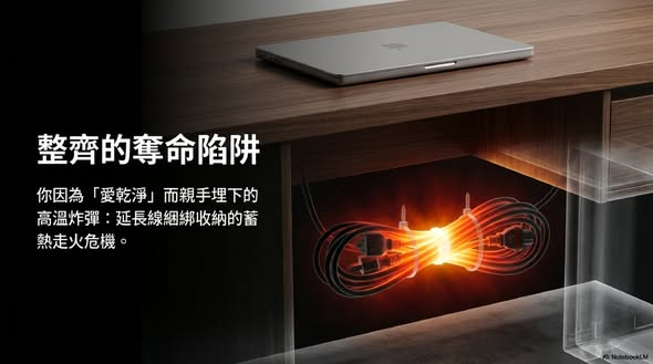 延長線「這樣收」恐導致火災！消防員示警「能輕易突破100度」曝保命3原則