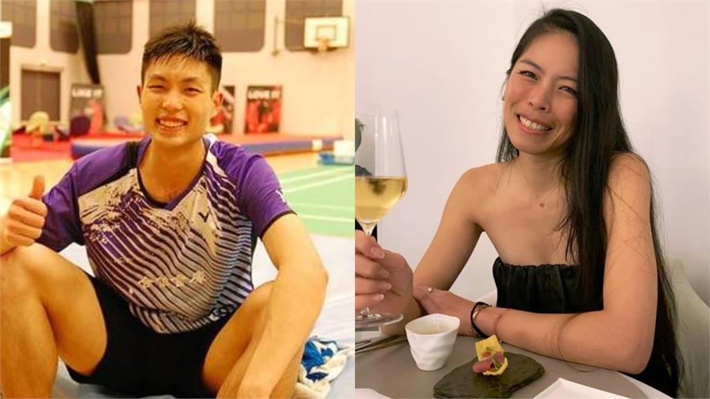 網球(影)／左擁右抱！謝淑薇與台灣「兩男神」合影！自嘲嬌喊：我怎麼最黑啦