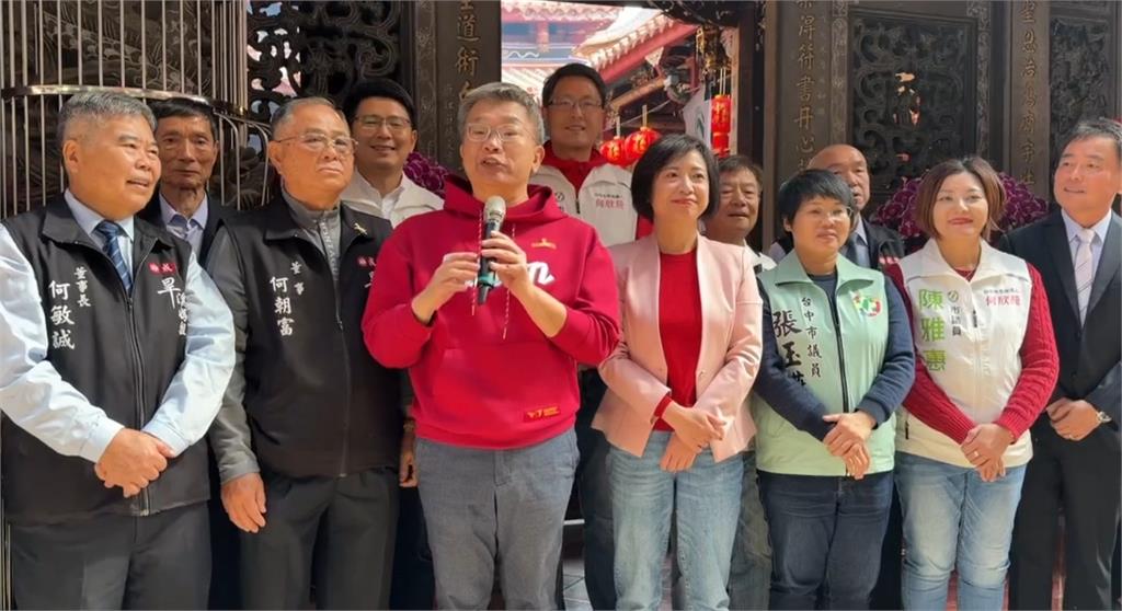 最強會長來了！同框何欣純拜年　蔡其昌祈求媽祖：台灣隊再創奇蹟