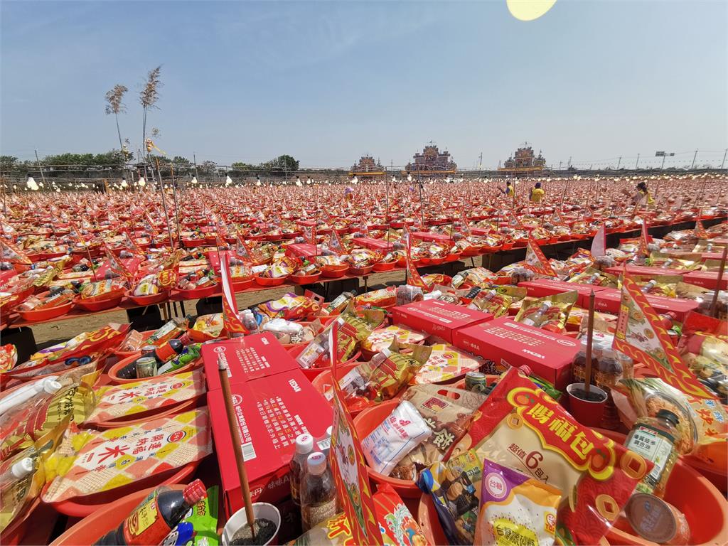 嘉義東石永齡宮清醮大典 「千片烏魚子打造神龍」超澎湃