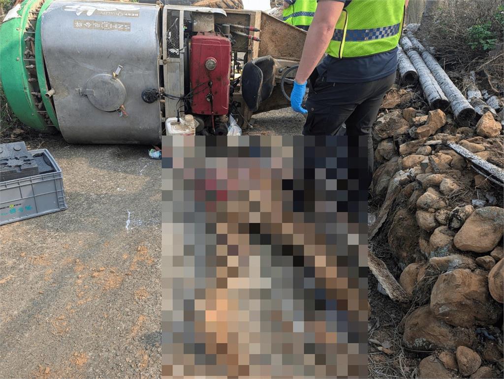 最新／開「農用噴藥車」工作翻車！南投移工遭壓　院方宣告傷重不治